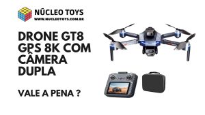 Drone GT8: O Quadricóptero Dobrável que Cabe no Bolso e Surpreende nas Filmagens